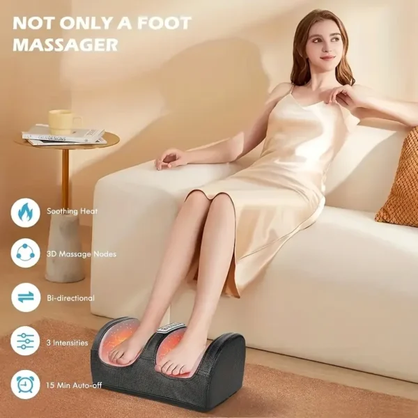 Foot Massager For Circulation And Relaxation - Foot Massager Machine For Relaxation With Heat - Father's Day Gift Mother's Day Gift - Image 6
