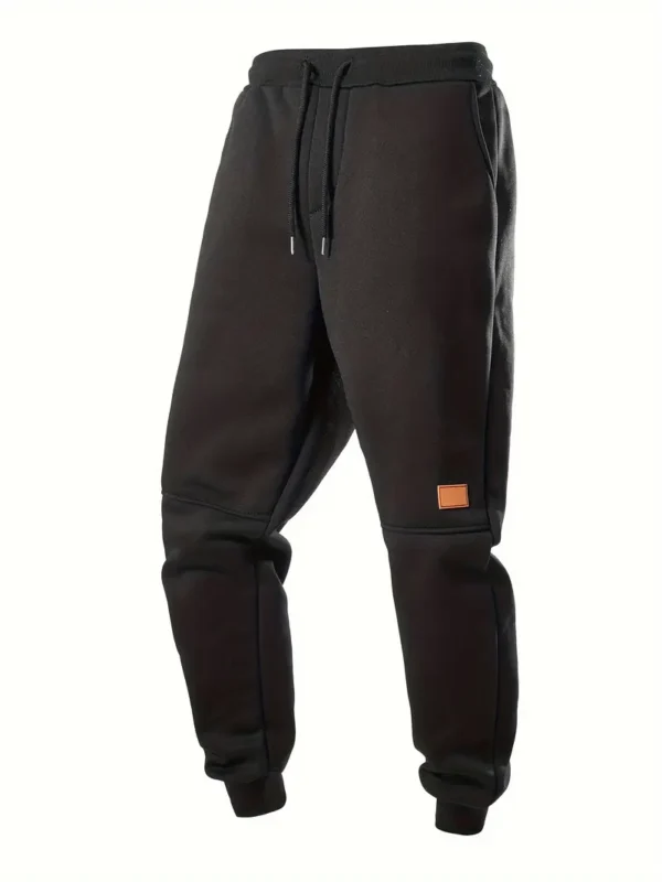 3pcs Men's Casual Solid Color Joggers, Men's Drawstring Pants With Pockets For Sport And Casual Wear - Image 4
