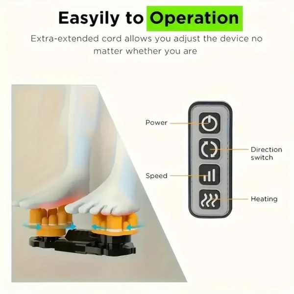 Foot Massager For Circulation And Relaxation - Foot Massager Machine For Relaxation With Heat - Father's Day Gift Mother's Day Gift - Image 4